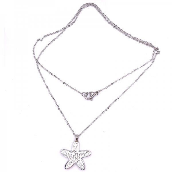 Κολιέ με στρας αστερίας