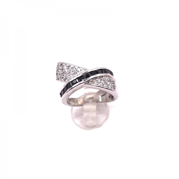 Δαχτυλίδι ασημένιο με ζιργκόν