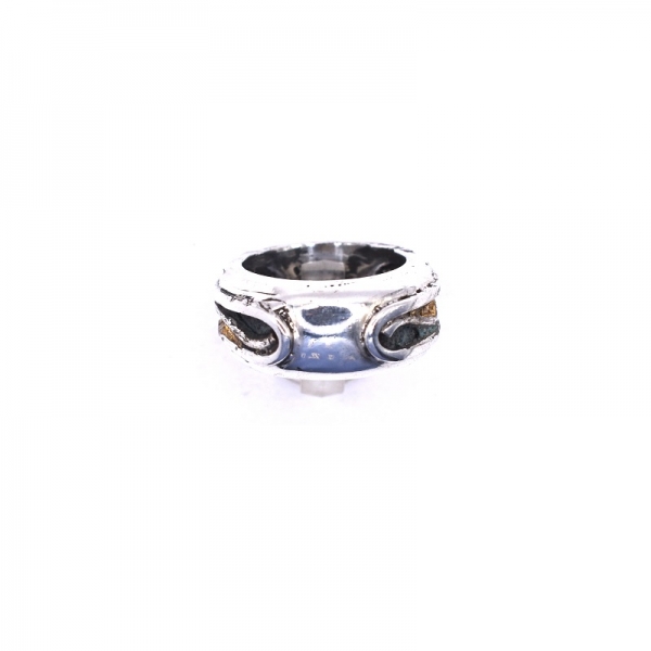 Δαχτυλίδι ασημένιο 925 με σμάλτο