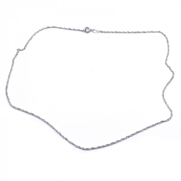 Αλυσίδα λευκόχρυση Κ14