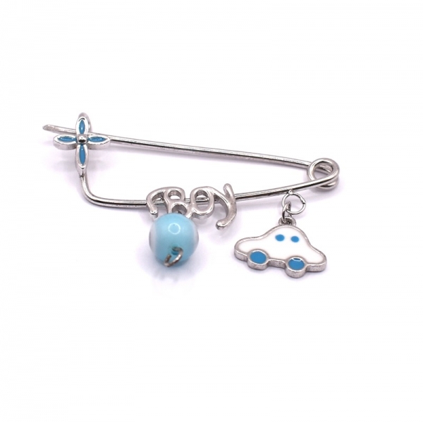 Ασημένια παραμάνα για αγοράκι