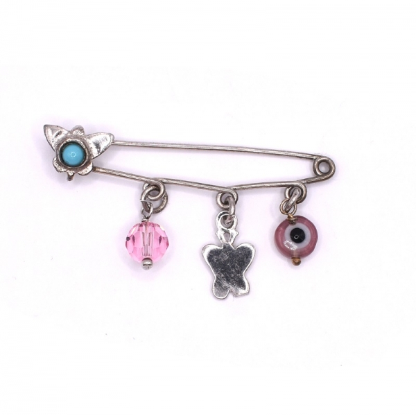 Ασημένια παραμάνα για κοριτσάκι