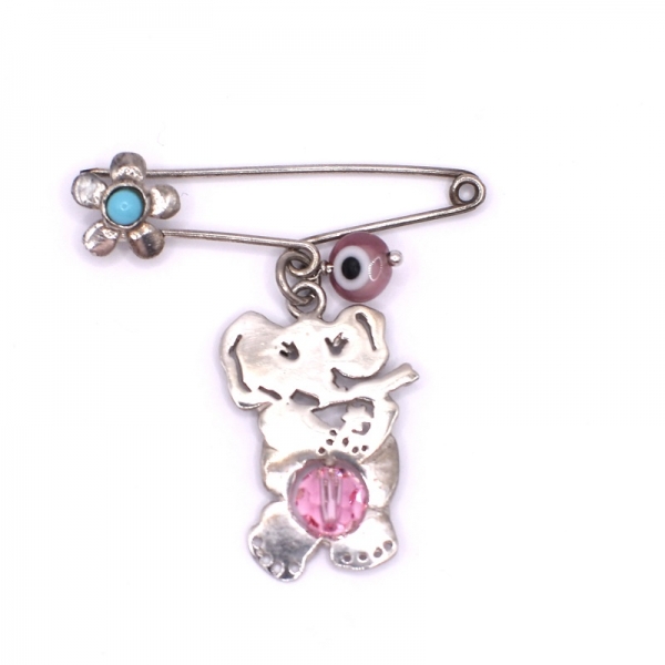 Ασημένια παραμάνα για κοριτσάκι