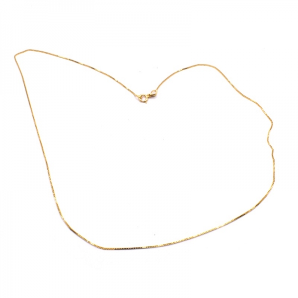 Αλυσίδα ασημένια επιχρυσωμένη