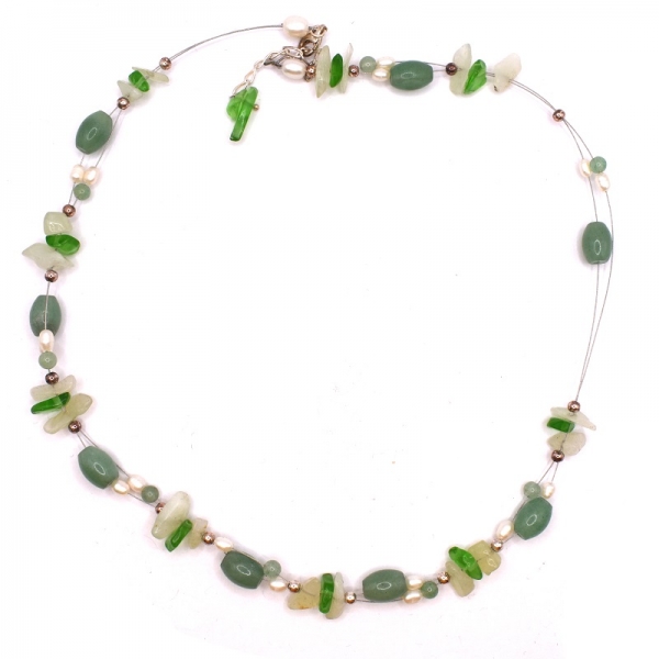 Κολιέ ασημένιο 925 με μαργαριτάρι 