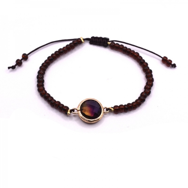 Bραχιόλι φω με πέτρα