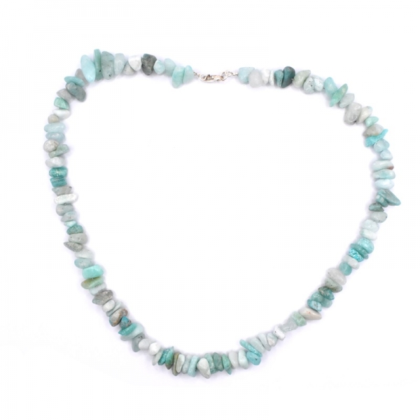 Κολιέ ασημένιο με αβεντουρίνη