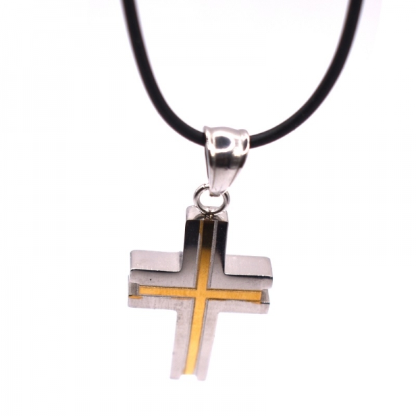 Σταυρός ανδρικός με ατσάλι