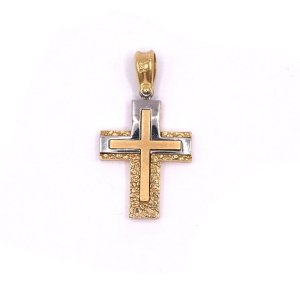 Σταυρός δίχρωμος σε Κ14