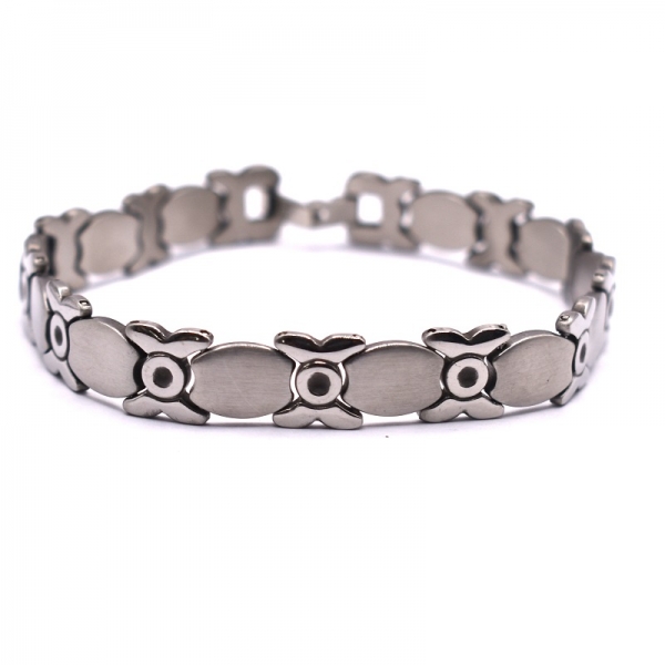 Βραχιόλι αντρικό με ατσάλι